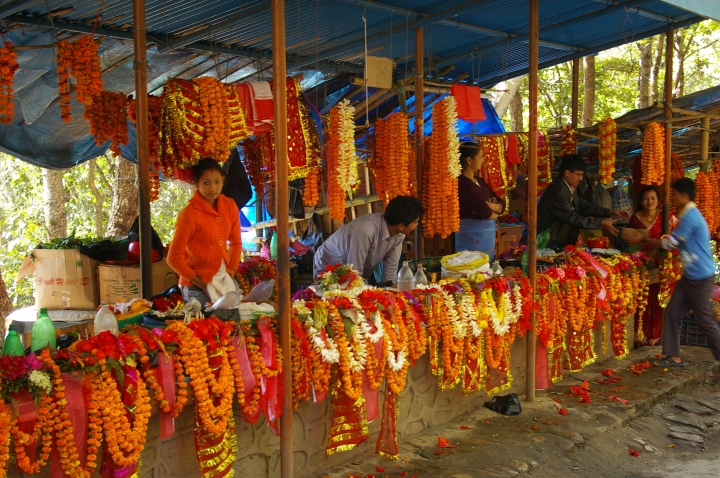 Vendors at Dakshinkali